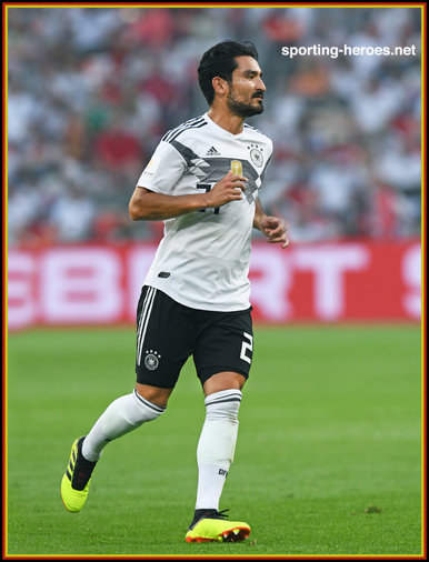 Ilkay GUNDOGAN - Germany - 2018 FIFA World Cup games.