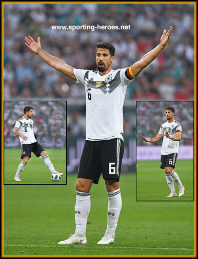 Sami Khedira - Germany - 2018 FIFA World Cup games.