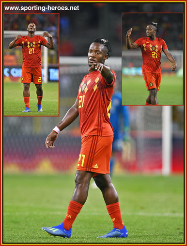 Michy BATSHUAYI - Belgium - 2018 FIFA World Cup games.