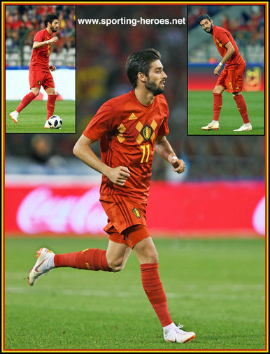 Yannick CARRASCO - Belgium - 2018 FIFA World Cup games.