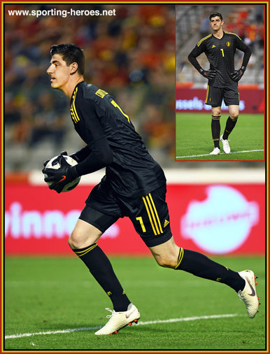 Thibaut COURTOIS - Belgium - 2018 FIFA World Cup games.