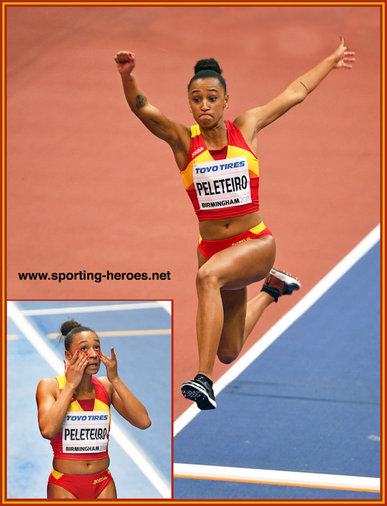 Ana PELETEIRO - Spain - Bronze medal at 2018 World Indoor Championships.