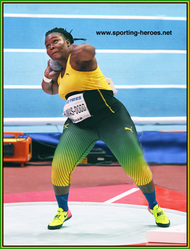 Danniel  THOMAS-DODD - Jamaica - Shot put silver medal at 2018 World Indoor Championships.