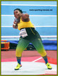 Danniel THOMAS-DODD - Jamaica - Shot put silver medal at 2018 World Indoor Championships.