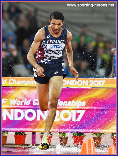 Mahiedine Mekhissi-Benabbad - France - 4th at 2017 World Championships steeplechase.