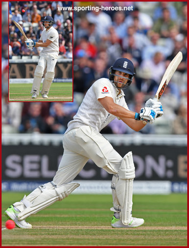 Dawid MALAN - England - Test record for England.