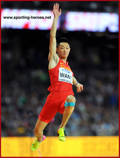 Wang JIANAN - China - 7th. in long jump at 2017 World Championships.