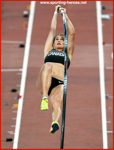 Alysha NEWMAN - Canada - Seveth in pole vault at 2017 World Championships.