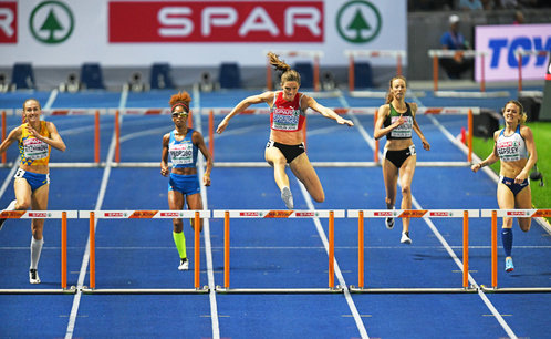 Lea SPRUNGER - Switzerland - Winner 400m hurdles at 2018 European Championships.