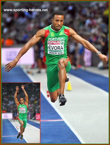 Nelson Evora - Portugal - 2018 European triple jump champion - at last.