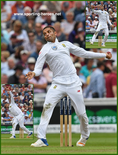 Keshav  MAHARAJ - South Africa - 2017 Four Test series in England.