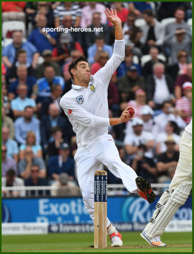Duanne OLIVIER - South Africa - 2017 Four Test Series in England.