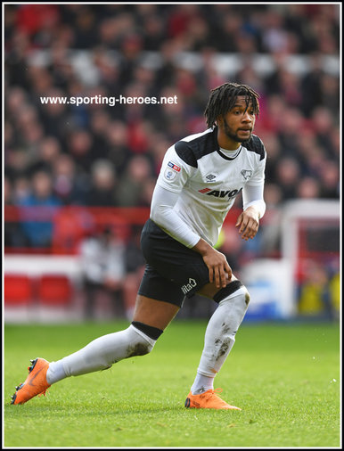 Kasey PALMER - Derby County - League Appearances