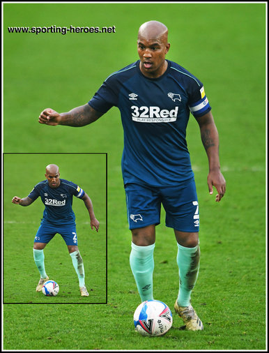 Andre WISDOM - Derby County - League Appearances.