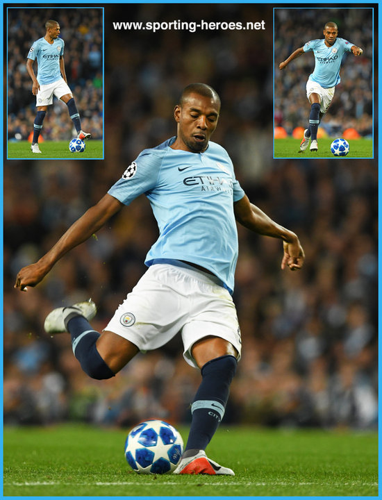 FERNANDINHO - 2017/18 Champions League. - Manchester City FC