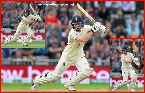 Ollie POPE - England - 2018 Five Test series against India.