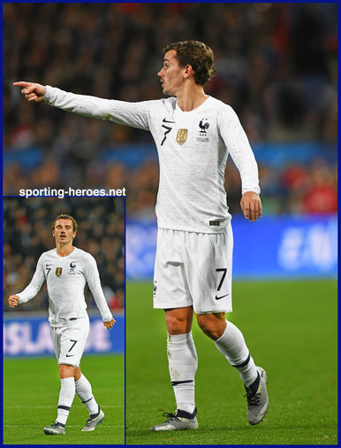 Antoine GRIEZMANN - France - 2018 World Cup Finals Games.