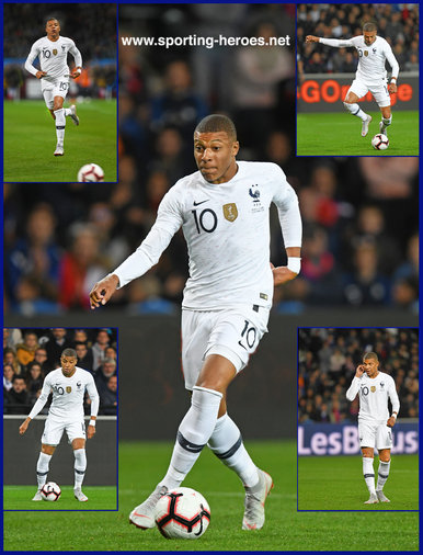 Kylian MBAPPE - France - 2018 World Cup Finals Games.