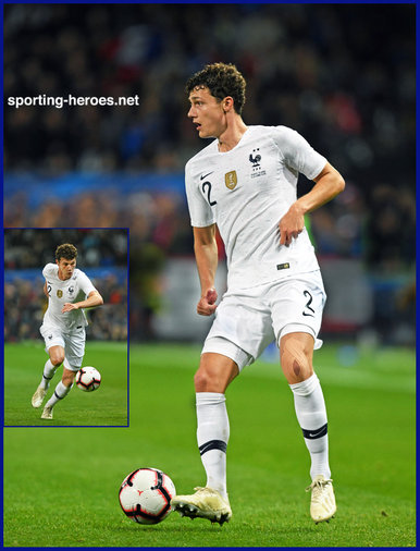 Benjamin PAVARD - France - 2018 World Cup Finals Games.