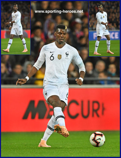 Paul POGBA - France - 2018 World Cup Final Games.