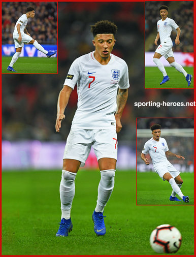 Jadon SANCHO - England - 2018 UEFA Nations League Games.