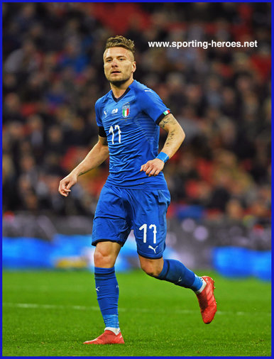 Ciro Immobile - Italian footballer - 2018 UEFA Nations League Games.