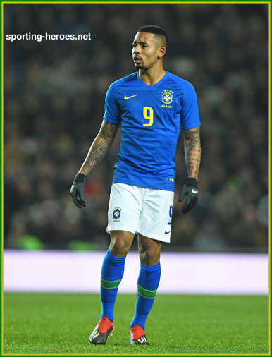 Gabriel JESUS - Brazil - 2018 FIFA World Cup games.