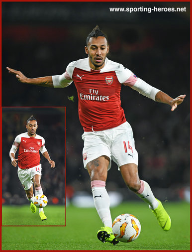 Pierre-Emerick AUBAMEYANG - Arsenal FC - 2018/19 Europa League. Group games.