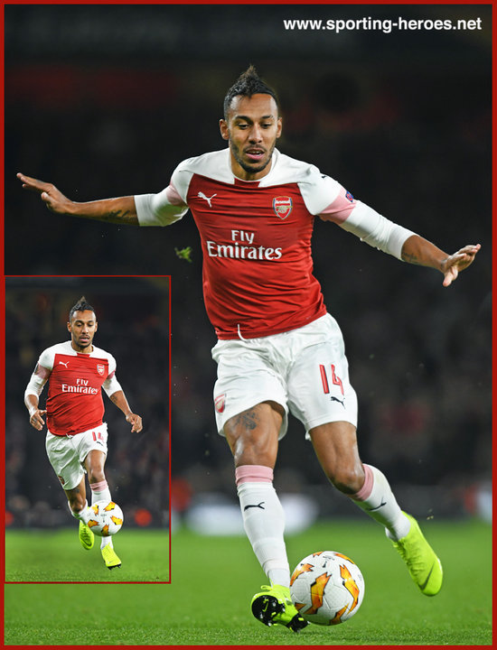 Pierre-Emerick AUBAMEYANG - 2018/19 Europa League. Group games. - Arsenal FC