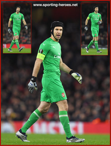 Petr Cech - Arsenal FC - 2018/19 Europa League. Group games.