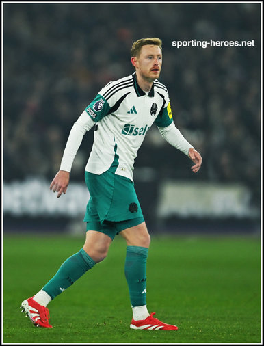 Sean LONGSTAFF - Newcastle United - League Appearances