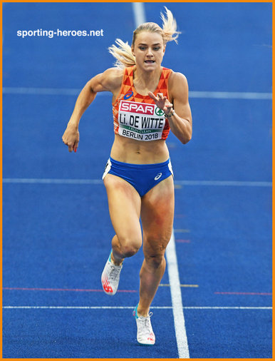Lisanne de WITTE - Bronze medal in 400m at 2018 European Championships.