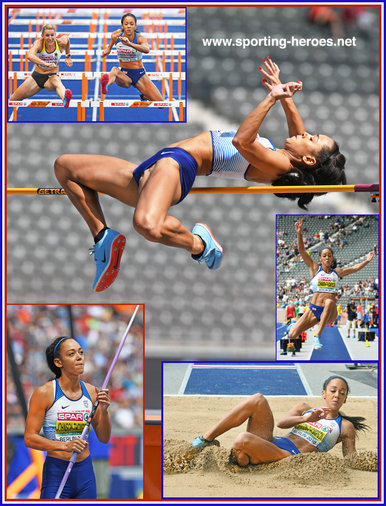 Katarina JOHNSON-THOMPSON - Great Britain & N.I. - Silver medal at 2018 European Championships.