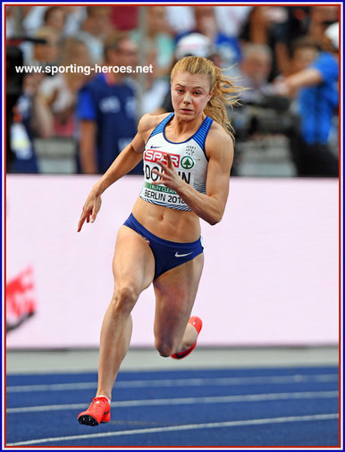 Beth DOBBIN - Great Britain & N.I. - Finalist in 200m at 2018 European Championships.