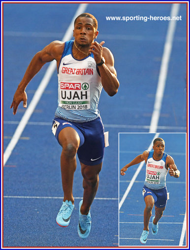 Chijindu UJAH - Great Britain & N.I. - 4th at 2018 European Championships.