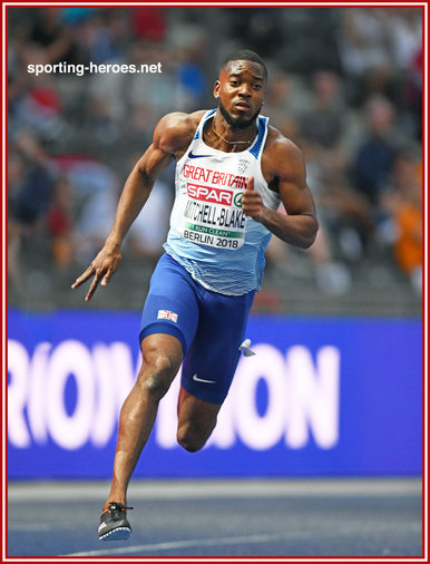 Nethaneel MITCHELL-BLAKE - Great Britain & N.I. - 200m silver medal at 2018 European Championships.