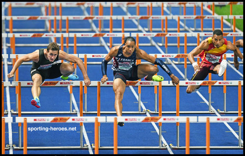 Sergey SHUBENKOV - Russia - Silver medal in 110mh at 2018 European Championships.