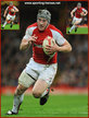 Jonathan DAVIES - Wales - International Rugby Caps. 2009-2013