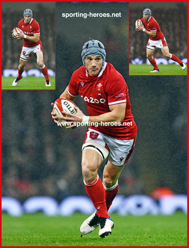 Jonathan DAVIES - Wales - International Rugby Union Caps. 2018 - 2022