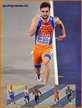 Joris van GOOL - Nederland - 3rd in 60m at European Indoor Championships.