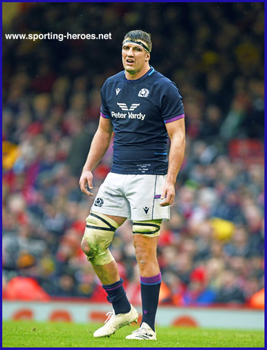 Sam SKINNER - Scotland - International Rugby Union Caps.