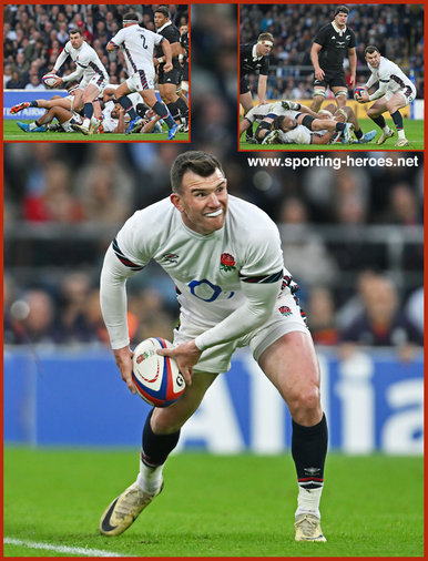 Ben SPENCER - England - International Rugby Union Caps.