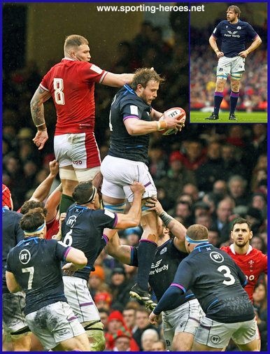 Jonny GRAY - Scotland - International Rugby Union Caps.