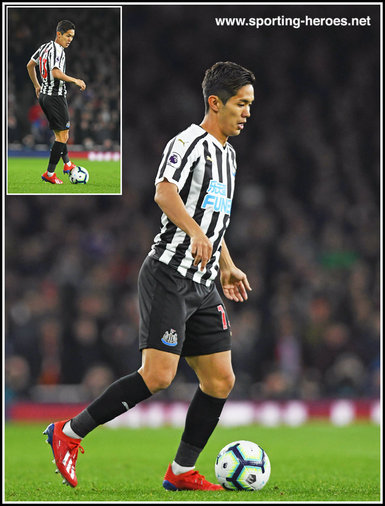 Yoshinori MUTO - Newcastle United - League Appearances