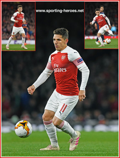 Lucas TORREIRA - Arsenal FC - Europa League. 2019 K.O. games.