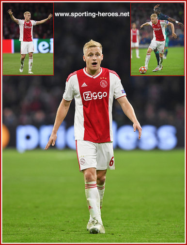 Donny van de BEEK - Ajax - 2019 Champions League K.O. games.