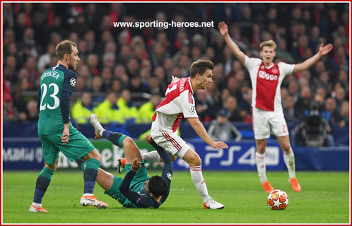 Joel VELTMAN - Ajax - 2019 Champions League K.O. games.