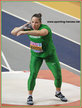 Anita MARTON - Hungary - Bronze medal at 2019 European Indoor Championships.