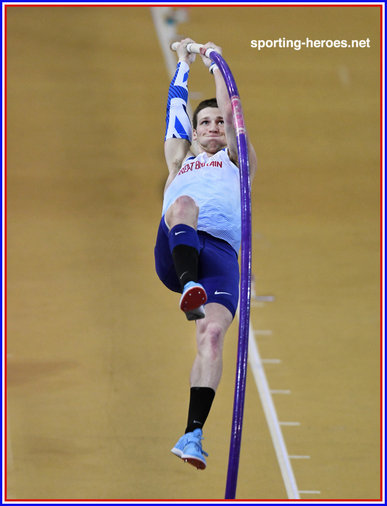 Tim DUCKWORTH - Great Britain & N.I. - Silver medal at 2019 European Indoor Champs.