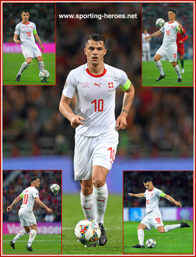 Granit XHAKA - Switzerland - 2019 UEFA Nations League Finals.